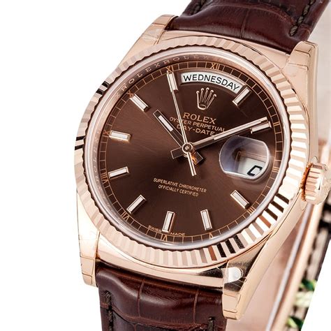 rolex rose gold president ruby and diamond dial|rolex everose gold day date.